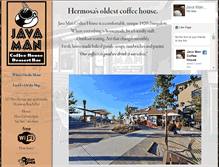 Tablet Screenshot of javamancoffeehouse.com